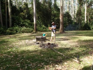 Laughs and stuff, not to mention the expertly prepared camp oven damper